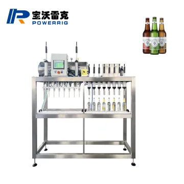 Isobaric Capping Filler for Carbonated Soda and Beer - Semi-Automatic Glass Bottle Filling Machine