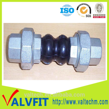 Double sphere galvanized rubber expansion joint