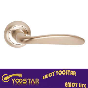 Aluminum Material Door Lock on Rose (A1243E9)