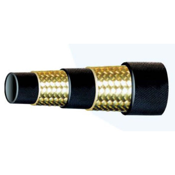2-layers Steel Wire Braided Rubber Pipe