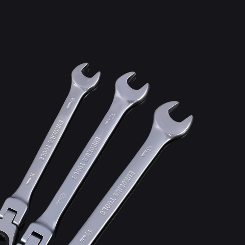 Juego de llave de llave combinada de cáscara flexible de 8 piezas
