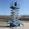 Micro mobile scissor lifting platform