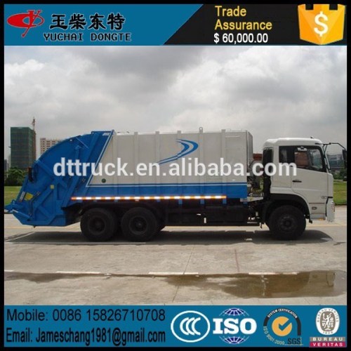 Factory hot sale Dongfeng 20T compressed garbage truck