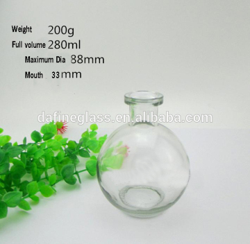280ml ball shape glass aroma bottle
