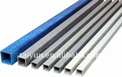 light weight fiberglass reinforced plastic pultrusion square tube