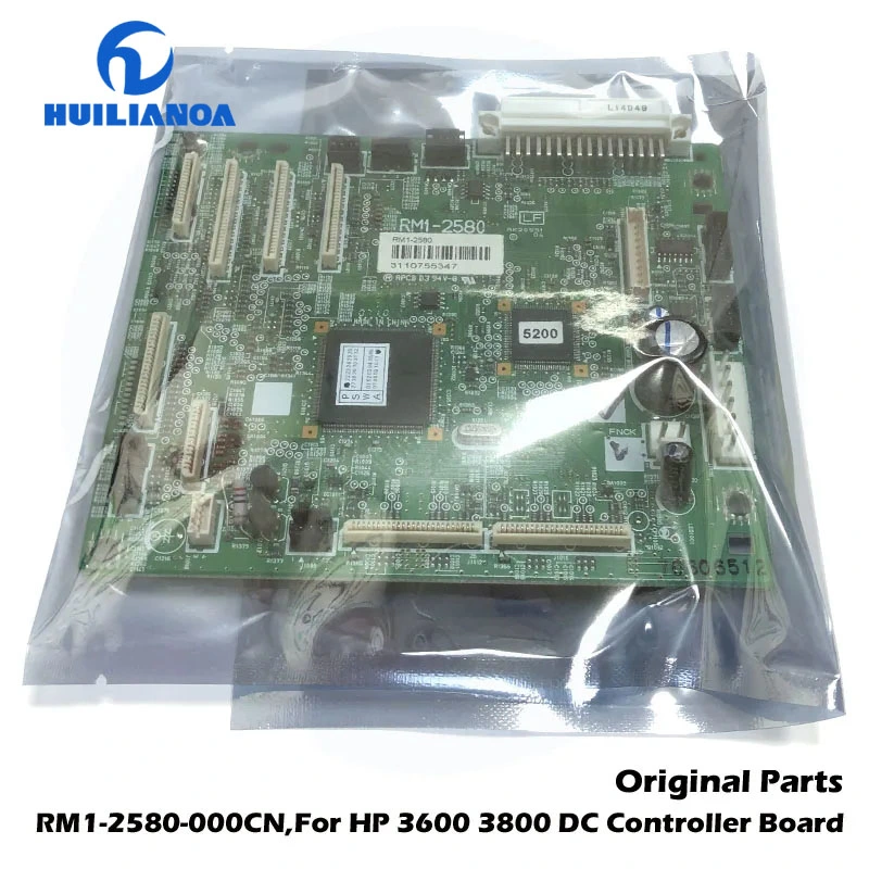 Genuine DC Controller Board for HP Color Laserjet 3600 3505 3800 DC Board Assembly Controller Board RM1-2580-000cn Printer Parts
