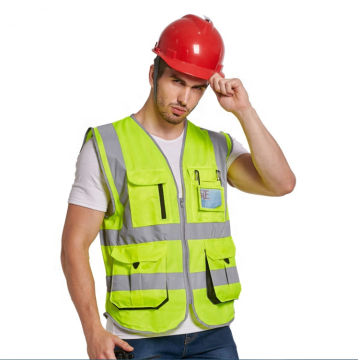 2024 Dingtian China Factory Wholesale Adult Reflective Safety Vests