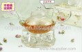 Ensembles de service à thé en verre Borosilicate anti-calorique