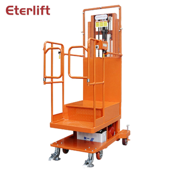Powered semi electric warehouse 4.5 meter aerial order picker