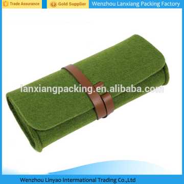 Custom Soft Cartoon Bag,Felt Eyeglass Bag,Folding Travel Bag