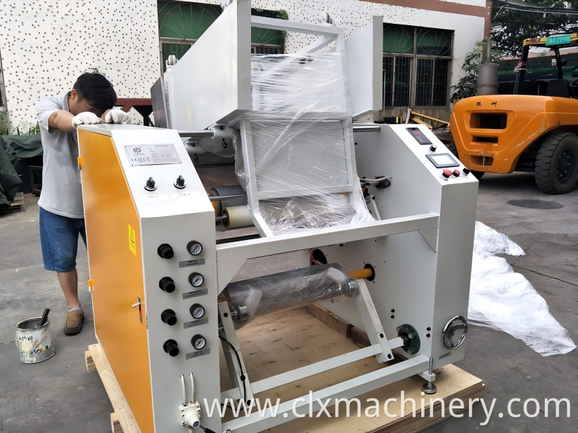 PE Stretch Film Auto Rewinder Machine