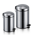 Round Stainless Steel Pedal Rubbish Bin