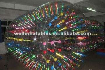 2013 funny shiny inflatable water walker roller