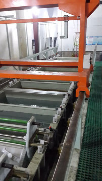 Zinc Galvanizing Roll Plating Machine