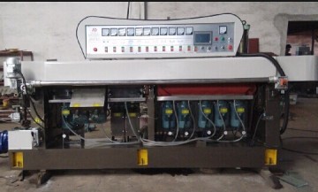 PLC automatic control 45 degree edging machine for glass processing factory ADZM10325C-45