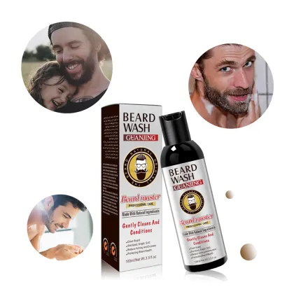 OEM Custom Logo Beard Wash Shampoo - Wholesale Hot Sale for Clean Beard