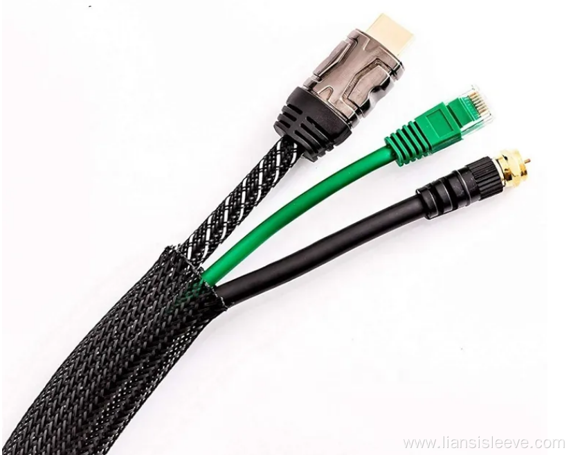 Nylon Braided Expandable Sleeve for Wiring Harness