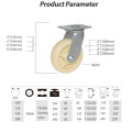 8 -Zoll -Hochleistungs -PP -Wheel -Industrie -Schwenkfleischgeräte