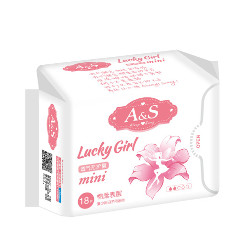 Sacs de serviettes hygiéniques pliables promotionnels (pour filles et dames)