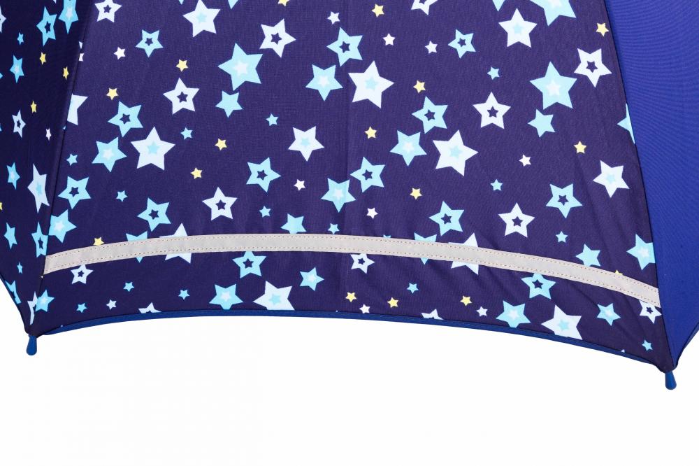 Boy's Reflective Kids Safety Open Umbrella