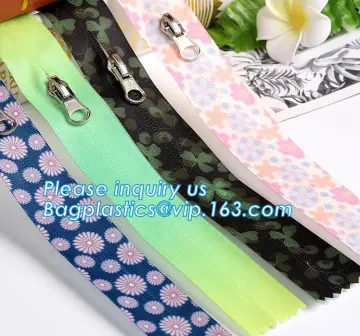 OEM design zipper with semi auto lock slider/ continuous zipper/ zipper waterproof, 5# nylon & waterproof zipper seamless zipper