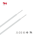 UL 3573 18# arame de borracha de silicone branco