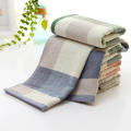 Wholesale Ultra Soft Cotton Gauze Striped hand towels