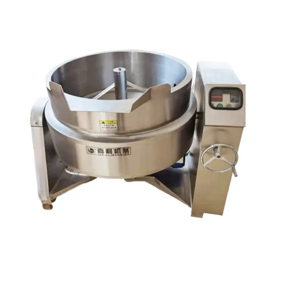 100L-1000L Industrial Stainless Steel Jacketed Pot with Mixer