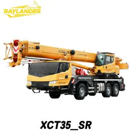 High capacity XCT35-SR truck crane for construction