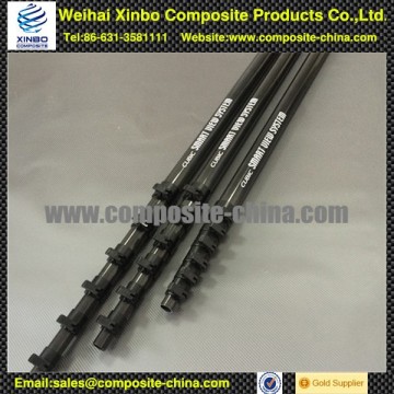 Carbon fiber telescopic pole,light weight carbon fiber telescopic pole