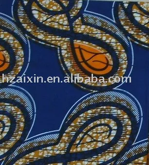 100 cotton 24x24 40x40 african Real Wax Fabric