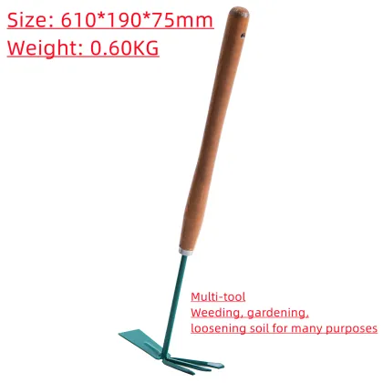 Wholesale Steel Double-Head Gardening Hoe Rake