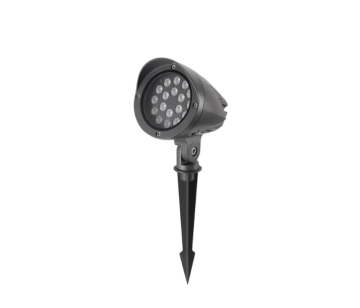 Luz de césped de ángulo ajustable