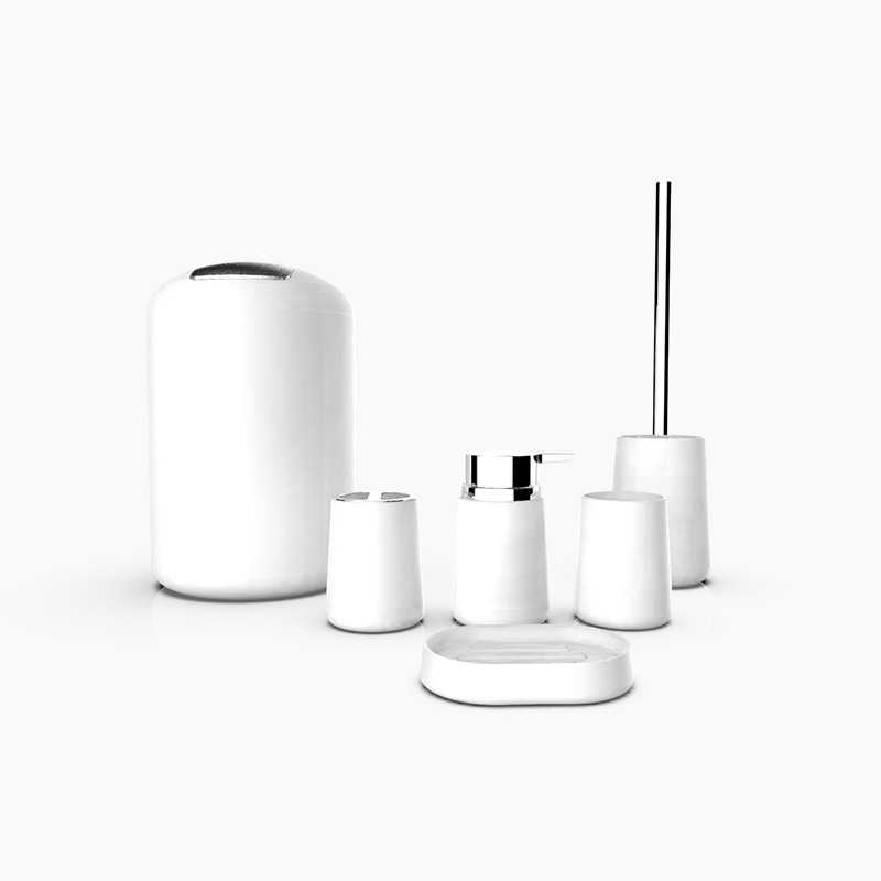 Ensemble d&#39;accessoires de salle de bain en céramique en plastique de porcelaine 2020 sanitaires