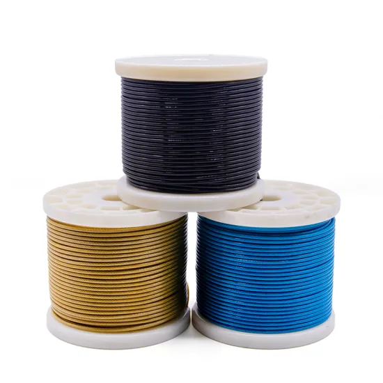 PVC Steel Wire Rope Stainless Steel Cable