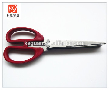 J-075 hot sales good quality popular stainless steel 5 blades kitchen scissor