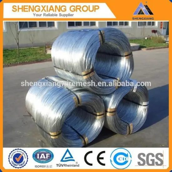 high quality low price galvanized wire/hot dipped galvanized wire/