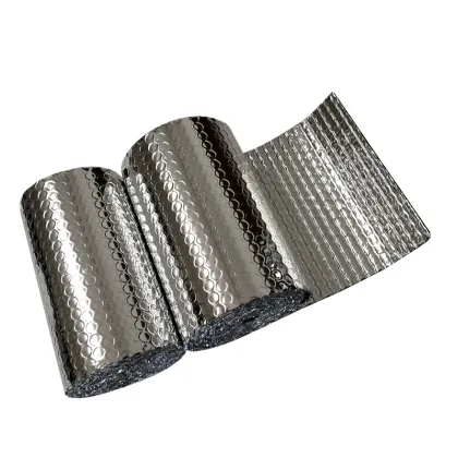 Aluminum Bubble Heat Reflective Foil Insulation Fireproof Materials