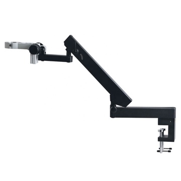 T-P7 Artikulerande armmikroskopstativ med C-Clamp-svart färg