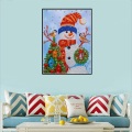 Snowman 5d Diamond Painting Stickereimalerei