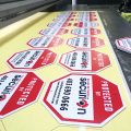 Weiß 2mm 3mm Kunststoff ABS Yard Signs Board