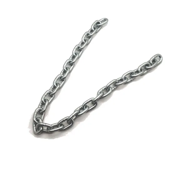 Zinc Plated Galvanized Chain: DIN 764 Medium Commercial Link Chain