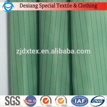 100% dacron polyester antistatic fabric for workwear