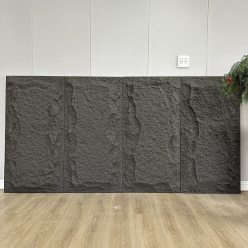 Best Quality PU Mushroom Wall Stone Panel for House Decoration