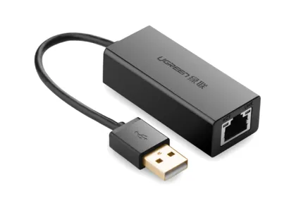 UGREEN USB 2.0 10/100 Mbps Network Adapter--ABS case