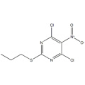 4,6-dicloro-5-nitro-2-propiltiopirimidina CAS 145783-14-8