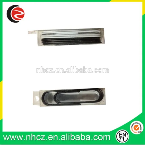 Black Jumbo Paper Clips