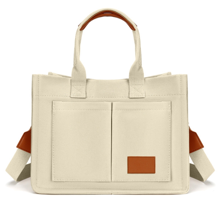 Fashion Stylish Waxed Canvas tote Bag