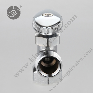 Nickel plating angle valve