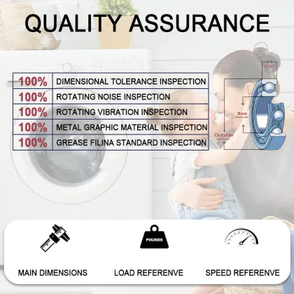 Washing Machine Bearing: 25mm One-Way Clutch Bearing Steel Special Accessory